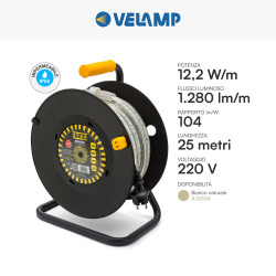 Velamp RibbON Striscia LED Avvolgibile 305W Monocolore SMD Chip 2835