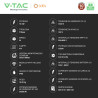 V-Tac Inverter Trifase Ibrido On-Grid / Off-Grid 15kW CEI 0-21 0-16