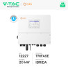 V-Tac Inverter Trifase Ibrido On/Off-Grid 20kW CEI 0-21 0-16