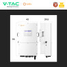 V-Tac Inverter Trifase Ibrido On-Grid / Off-Grid 12kW IP66