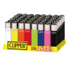 Clipper Micro Accendino a Pietrina Solid Mix Brand - 48 Accendini