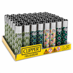 Clipper Large Accendino a Pietrina Retrospring - 48 Accendini