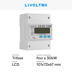 Livoltek Smart Meter per Inverter Trifase mod. LHE34DRR12001