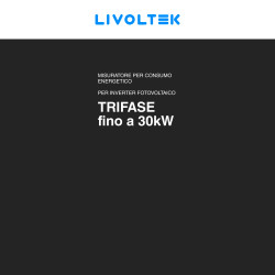 Livoltek Smart Meter per Inverter Trifase mod. LHE34DRR12001