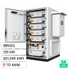 V-Tac Deye Armadio Rack 5 Accumulatori BMS LiFePO4 261 kWh + Inverter