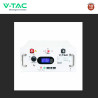 V-Tac VT-91600 Batteria BMS Rack LiFePO4 9,6kWh Garanzia 10 Anni