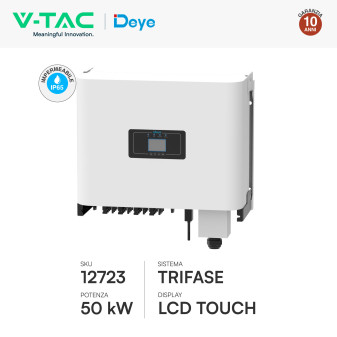 V-Tac Deye Inverter Trifase On-Grid 50kW IP65