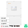 V-Tac Solis Inverter Trifase On-Grid / Off-Grid 50kW IP66
