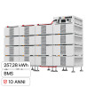 V-Tac Armadio Rack a Pavimento 16 Accumulatori LifePO4 16,08 kWh
