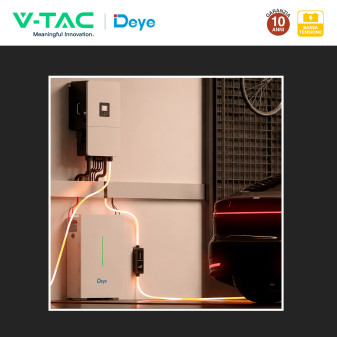 V-Tac Deye Inverter Trifase On-Grid / Off-Grid 18kW IP65