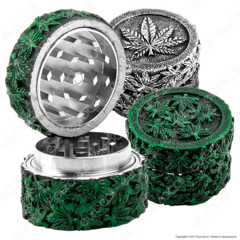 Atomic Grinder Tritatabacco 3 Parti in Poliresina