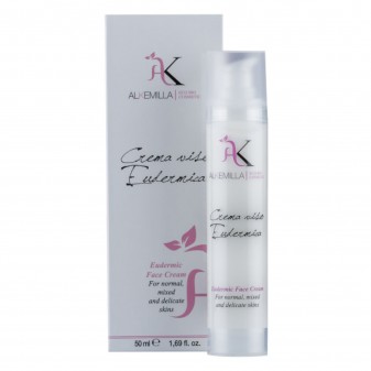 Alkemilla Crema Viso Bio Eudermica Per Pelli Normali e Miste -