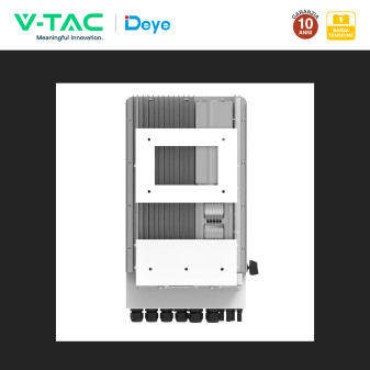 V-Tac Deye Inverter Monofase Ibrido On-Grid / Off-Grid 5kW IP65