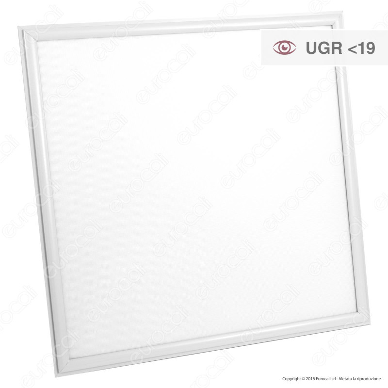 V-Tac VT-6068 Pannello LED 60x60 45W SMD Anti Abbagliamento UGR ≤19