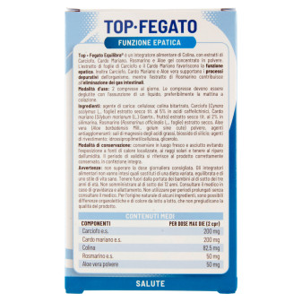 Equilibra Integratore per la Depurazione Top Fegato