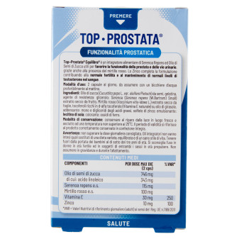 Equilibra Integratore Benessere Vie Urinarie Top Prostata