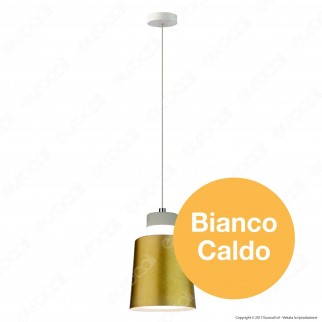 V-TAC VT-7333 Lampadario LED 7W Campana Color Oro - SKU 3934 / 3928