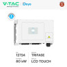 V-Tac Deye Inverter Trifase On-Grid 80kW IP65 CEI 0-21