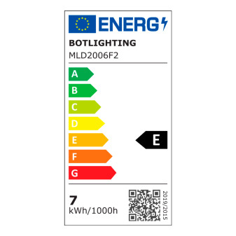 Bot Lighting Shot Lampadina LED E14 6,5W Candela C35 Vetro Bianco