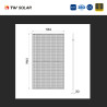 TW Solar Pannello Solari Fotovoltaici 505W TIER 1 TOPCon IP68