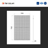 TW Solar Pannelli Solari Fotovoltaici 470W TIER 1 TOPCon IP68