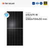 TW Solar Pannello Solari Fotovoltaici 615W TIER 1 TOPCon IP68