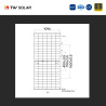 TW Solar Pannello Solari Fotovoltaici 615W TIER 1 TOPCon IP68