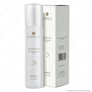 Alkemilla Glycolica Crema Viso 3% Anti-age e Anti-macchie - Flacone