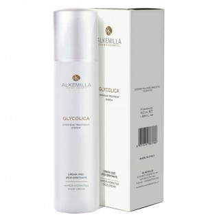 Alkemilla Glycolica Crema Viso IperIdratante Anti-age e Anti-macchie