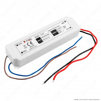 V-Tac VT-22101 Alimentatore 100W 12V Impermeabile IP67 a 1 Uscita con