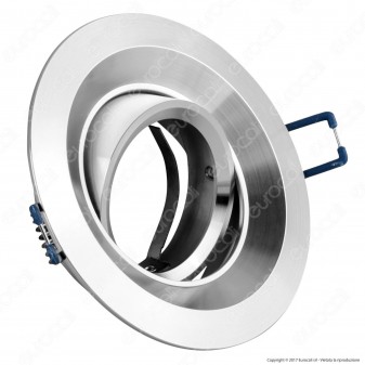 Kanlux COLIE DTO-AL Portafaretto Orientabile Rotondo da Incasso per