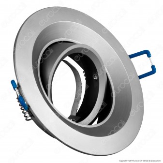 Kanlux COLIE DTO-GR Portafaretto Orientabile Rotondo da Incasso per