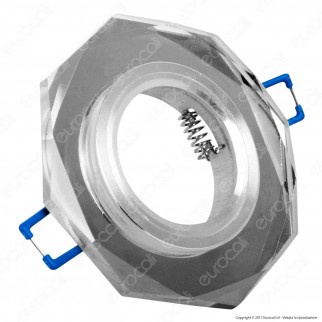 Kanlux MORTA OCT-SR Portafaretto Ottagonale da Incasso per Lampadine