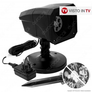 Proiettore LED mod. Oscar con 12 Soggetti Intercambiabili - per