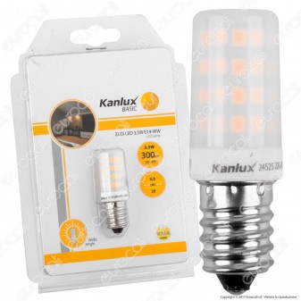 Kanlux ZUBI Lampadina LED E14 3,5W Tubolare -mod.24525