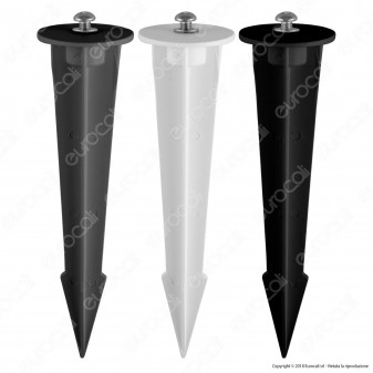 V-Tac VT-855 Picchetto 26cm in Alluminio per Fari V-Tac - SKU 7536 /