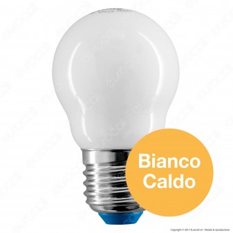 Bot Lighting Lampadina LED E27 4,5W MiniGlobo G45 Milky Filamento -