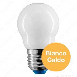 Bot Lighting Lampadina LED E27 4,5W MiniGlobo G45 Milky Filamento -