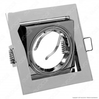 Kanlux ALREN DTL-C Portafaretto Orientabile Quadrato da Incasso per