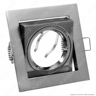 Kanlux ALREN DTL-C/M Portafaretto Orientabile Quadrato da Incasso per