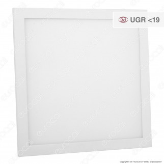 FAI Pannello LED Quadrato 13W SMD Anti Abbagliamento ≤19 da Incasso