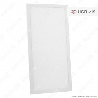 FAI Pannello LED Rettangolare 20W SMD 60x30 Anti Abbagliamento ≤19 da