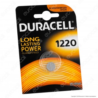 Duracell Lithium CR1220 / CR / DL1220 / BR1220 Pila 3V - Blister 1
