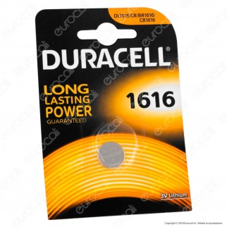 Duracell Lithium CR1616 / CR / DL1616 / BR1616 Pila 3V - Blister 1