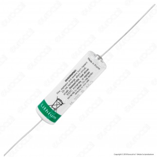 Saft Batteria Al Litio LS 14500 CNA con Reofori Stilo AA - Batteria