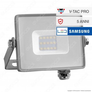 V-Tac PRO VT-10 Faro LED SMD 10W Ultrasottile Chip Samsung da Esterno