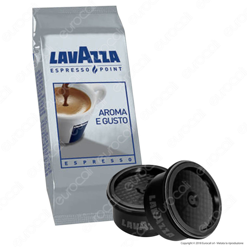 100 Capsule Espresso Point Lavazza Aroma e Gusto Cialde Originali