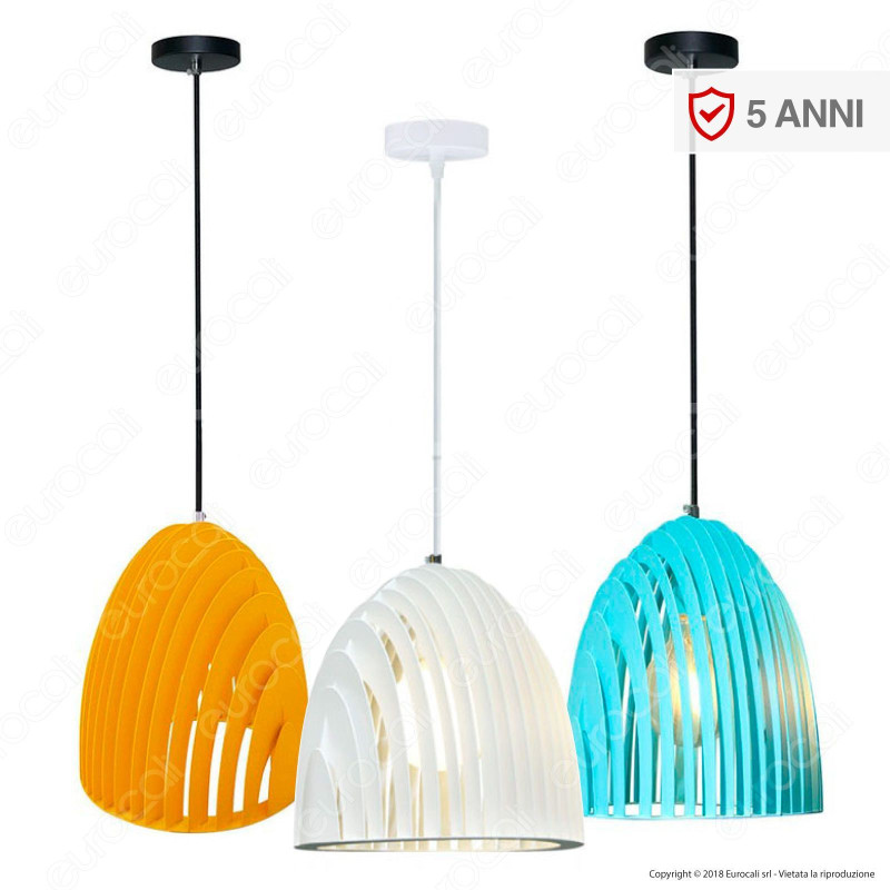 V-TAC VT-7255 Lampadario a Sospensione con Portalampada per Lampadine