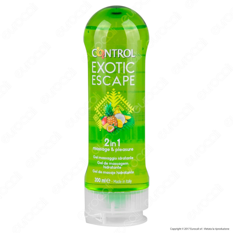 Control Exotic Escape Gel Massaggio Intimo e per Massaggi Idratante 2