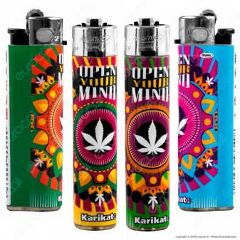 Atomic Festival Accendino Maxi Ricaricabile Fantasia Mandalas - Serie